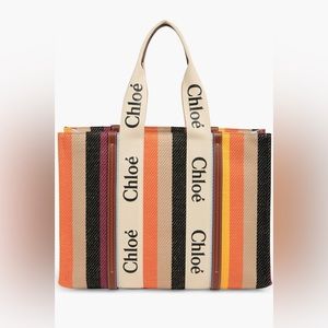 Large Woody Stripe Chloe Brand New With Tag
